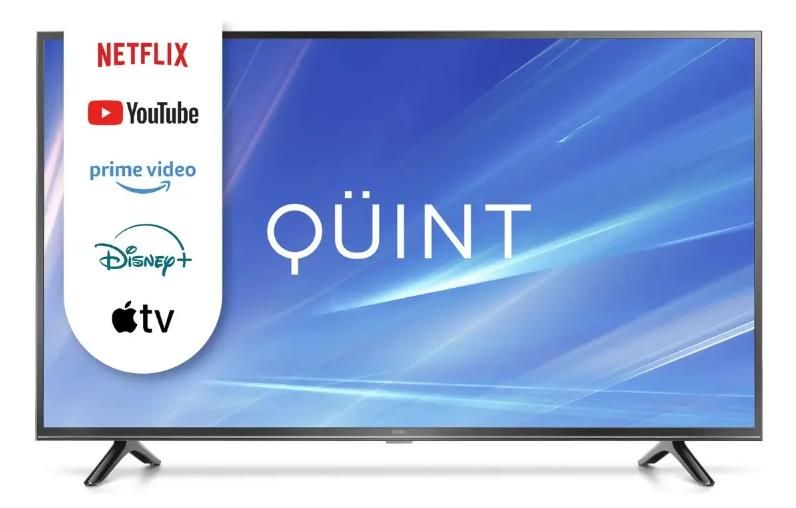 Tv Led 43" Qüint Qt-43Fhd20312-257 - Fhd, Netflix, Youtube, Disney+, Google Tv