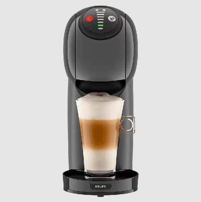 Cafetera Moulinex Dolce Gusto Genio S Silver Anthracite,Capsulas Ndg,0,8Lt.,1500Watts 9784.A)Gris