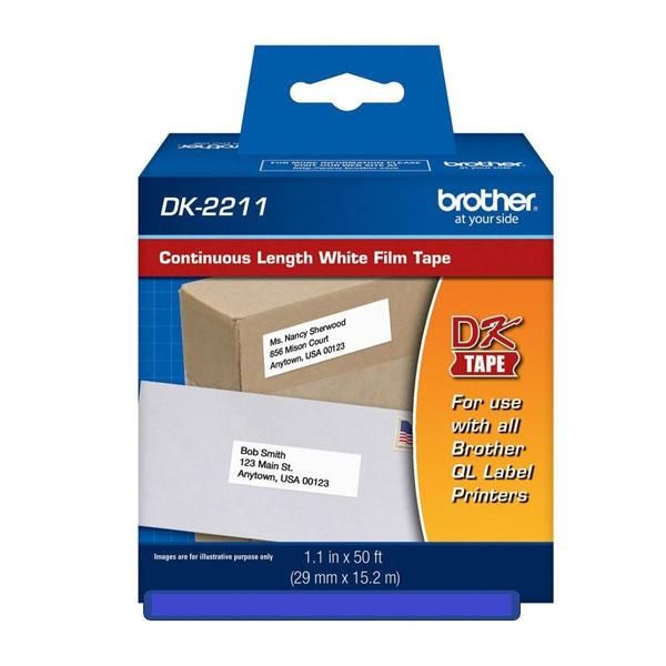 Cinta Rotuladora Brother Dk-2211 (Ql500/550) Continuo 29 Mm X 15.24 M
