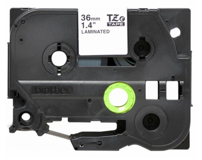Cinta Rotuladora Brother Tzs-961 36Mm (Black On Silver) (Pt530/550,Pt3600,Pt9600)